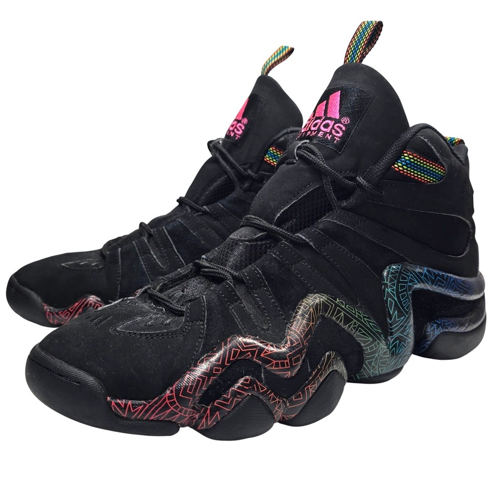 Adidas Kobe‎ Crazy 8 Tribal Gradient Black Basketball Sneakers C75764 - Size 14